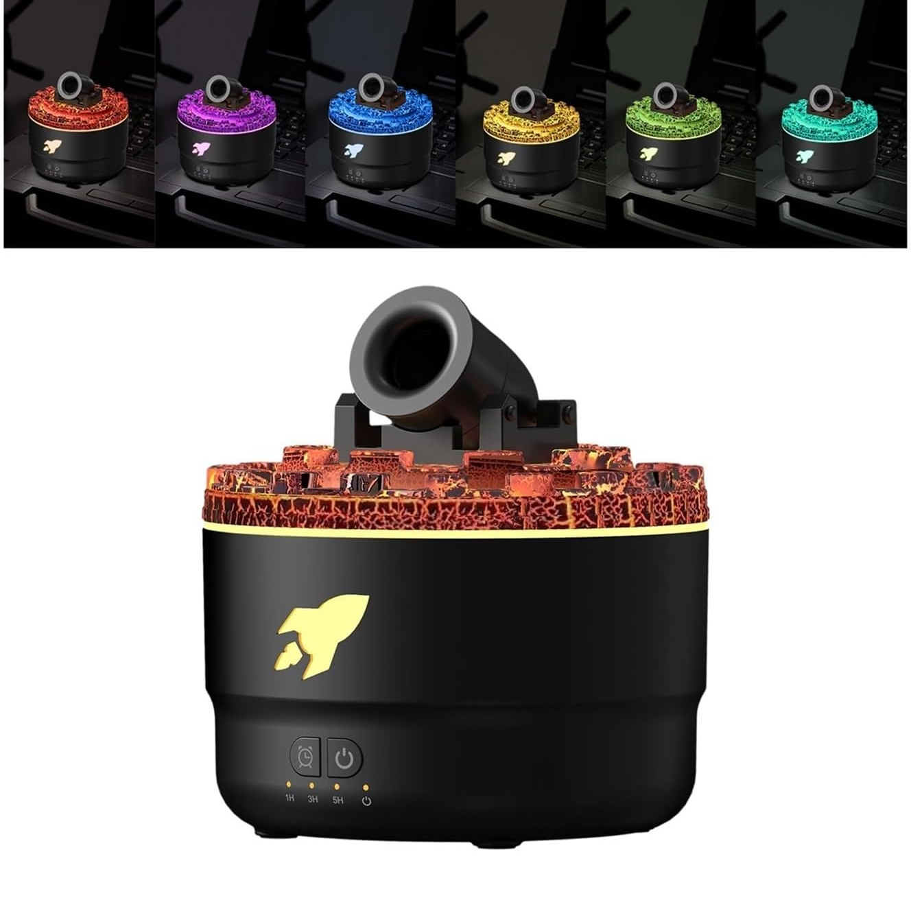 Humidificador Difusor  Cañon Lava