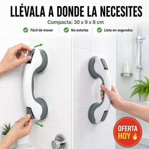 Manija Agarradera de baño de chupas 2 unidades x por el precio de una